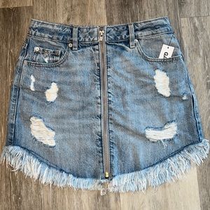 Denim skirt